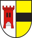 Coat of arms of Moers in North Rhine-Westphalia, Germany