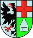 Coat of arms of Mudersbach in Rhineland-Palatinate, Germany Royalty Free Stock Photo