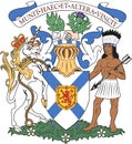 Coat of arms of Nova Scotia. Canada