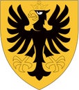 Coat of arms of Oberhasli County. Switzerland