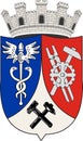 Coat of arms of Oberhausen in North Rhine-Westphalia, Germany