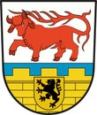 Coat of arms of Oberspreewald-Lausitz in Brandenburg, Germany