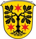 Coat of arms of Odenwaldkreis is a district in Hesse, Germany