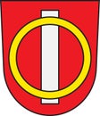 Coat of arms of Offenbach an der Queich in Suedliche Weinstrasse of Rhineland-Palatinate, Germany