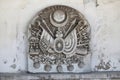 Coat of arms of the Ottoman Empire in Topkapi Palace, Istanbul, Turkey