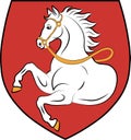 Coat of arms of Pardubice city in Czech Republic Royalty Free Stock Photo