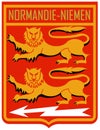 Coat of arms of pilots 19 Normandy-Niemen air regiment