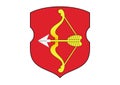 Coat of Arms of Pinsk Royalty Free Stock Photo