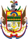 Coat of arms of the province of Chimborazo. Ecuador