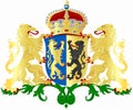 Coat of arms of the province of Gelderland. Netherlands