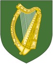 Coat of arms of the province of Leinster. Ireland