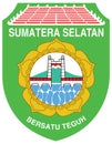 Coat of arms of the province of South Sumatra.