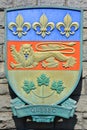 Coat of arms of Quebec is a province in east-central Canada