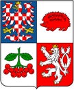 Coat of arms of the region of Vysocina. Czech