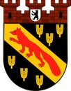 Coat of arms of Reinickendorf in Berlin, Germany