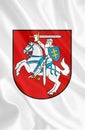 The coat of arms of the Republic of Lithuania is a country in Europe.