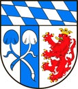 Coat of arms of Rosenheim in Upper Bavaria in Bavaria, Germany