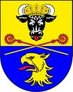 Coat of arms of Rostock in Mecklenburg-Vorpommern, Germany