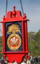 Coat of Arms of the Royal Welch Fusiliers Royalty Free Stock Photo