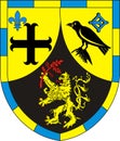Coat of arms of Ruedesheim in Bad Kreuznach in Rhineland-Palatinate, Germany