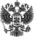Coat of arms of Russia Royalty Free Stock Photo