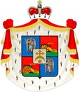 Coat of arms of the Russian princely family Dashkov