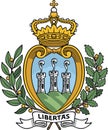 Coat of arms of SAN MARINO
