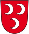 Coat of arms of Saulheim in Alzey-Worms in Rhineland-Palatinate, Germany