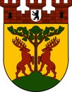 Coat of arms of Schoeneberg in Berlin, Germany