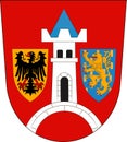 Coat of arms of Schwabach in Middle Franconia, Bavaria of German