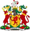 Coat of arms of Somerset in England