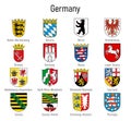 Coat of arms of the states of Germany, All German regions emblem