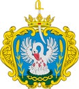 Coat of arms of Szolnok in Jasz-Nagykun-Szolnok County of Hungary