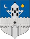 Coat of arms of Szombathely in Vas County of Hungary