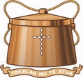 Coat of arms of the territory of Tokelau. New Zealand