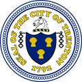 Coat of arms of Trenton in California, United States