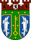 Coat of arms of Treptow-Koepenick in Berlin, Germany