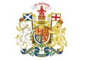 Coat of Arms of United Kingdom in Scotland 1837 - 1952