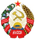 Coat of arms of the Uzbek Soviet Socialist Republic