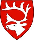 Coat of arms of Vadso in Finnmark of Norway