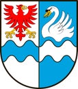 Coat of arms of Villingen-Schwenningen in Baden-Wuerttemberg, Germany