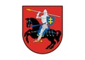 Coat of Arms of Vilnius District Royalty Free Stock Photo