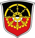 Coat of arms of Voerde in North Rhine-Westphalia, Germany