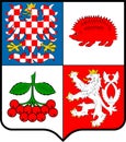 Coat of arms of Vysocina Region in Czech Republic