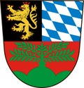 Coat of arms of Weiden in Upper Palatinate in Bavaria, Germany