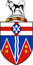 Coat of arms of the Yukon Territory. Canada