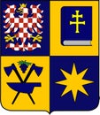 Coat of arms of Zlin Region in Czech Republic