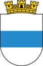 Coat of arms of Zug in Canton of Zug in Switzerland