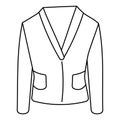 coat jacket clothing line doll icon element