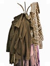 Coat-rack coatrack Royalty Free Stock Photo